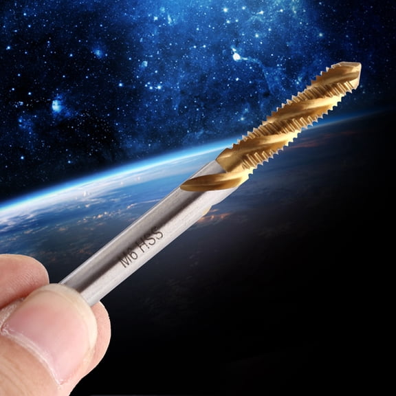 Metric Thread Tap Set, 5 Sizes, High,Speed Steel, Ideal For New  Repair Threads