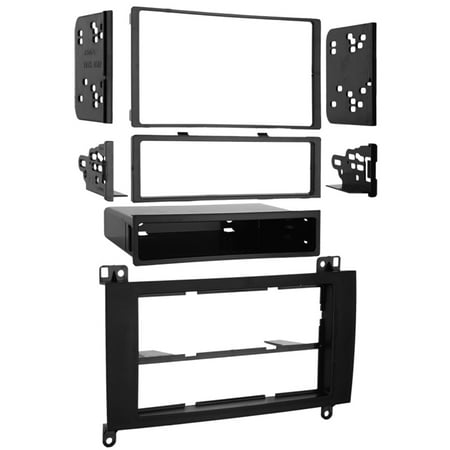 Metra - Dash Kit for Select 2007-2018 Dodge Mercedes-Benz Sprinter DIN DDIN - Black