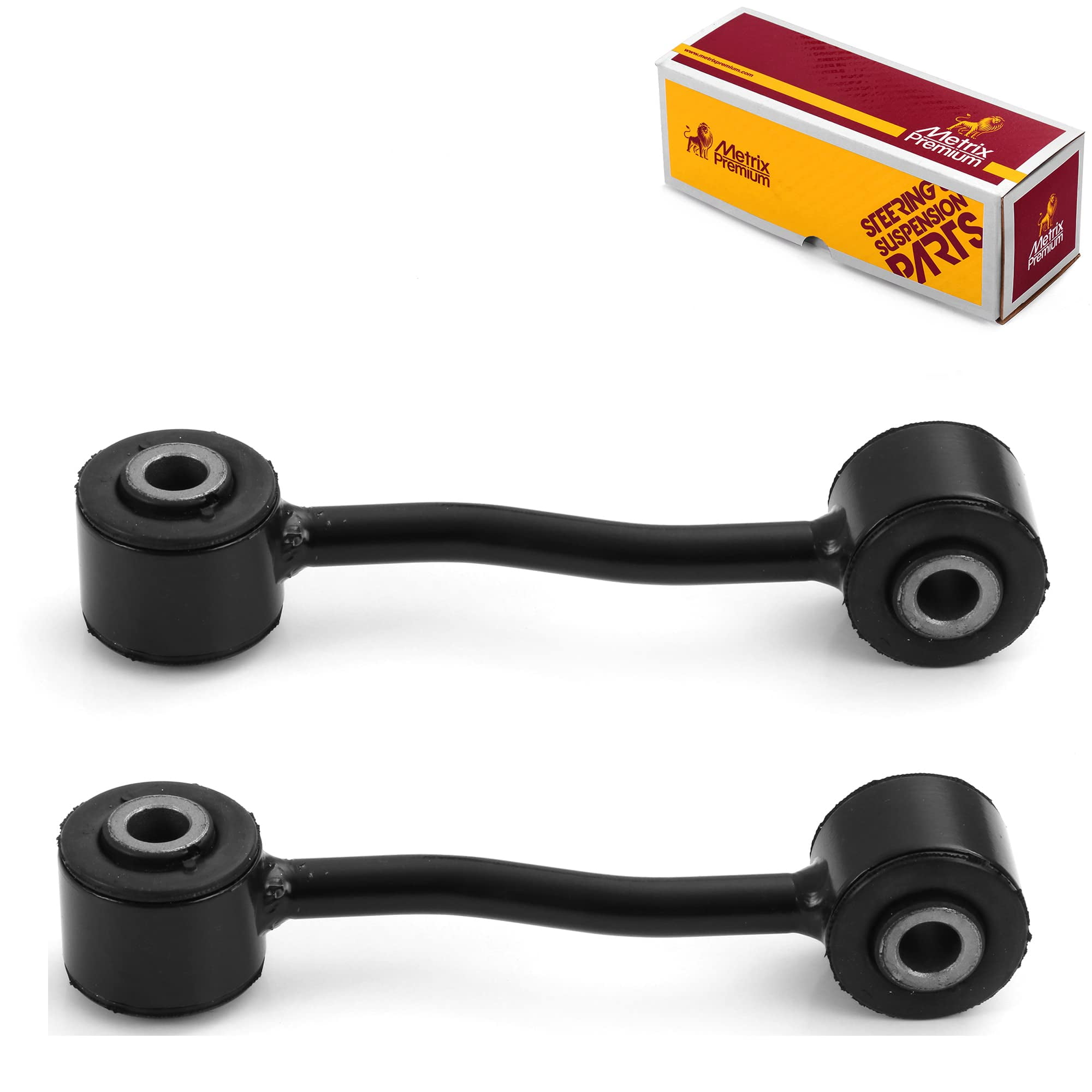 BOXI 2-Piece Front Sway Bar Link Kit - Compatible With Chrysler/Dodge/Plymouth/VW Minivans (K7258, 4743021AA)