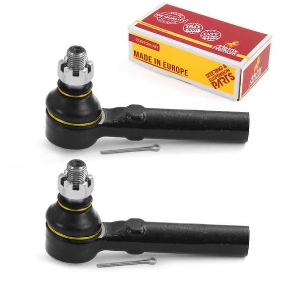 Metrix Premium Chassis Parts - 2 PC Front Outer Tie Rod End Kit Fits 10-22 Lexus GX460, 05-15 Toyota Tacoma RWD, 10-22 4Runner, 10-14 FJ Cruiser, 05-22 Tacoma, Replacement ES80895, Made in Europe
