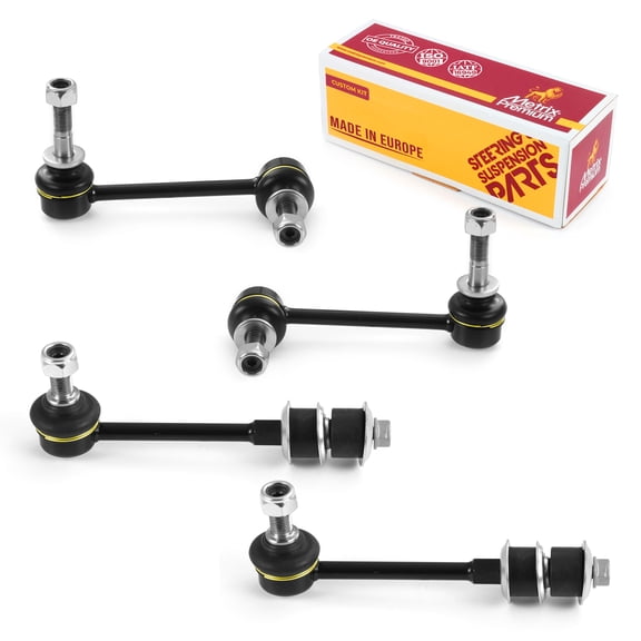 Metrix Premium Chassis Parts - 4 PC Front & Rear Sway Bar Stabilizer End Link Kit Fits 2003-2022 Toyota 4Runner, 07-14 FJ Cruiser, 03-09 Lexus GX470, Replacement K90677, K90683, K80469