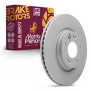 Metrix Premium Chassis Parts - 12.02 inch 305.2 mm Front Coated Ventilated Disc Brake Rotor Fits 18-20 Hyundai Elantra, 19-24 Kona, 17-19 Sonata, 16-17 Tucson, 19-21 Veloster, 23-24 Kia Forte