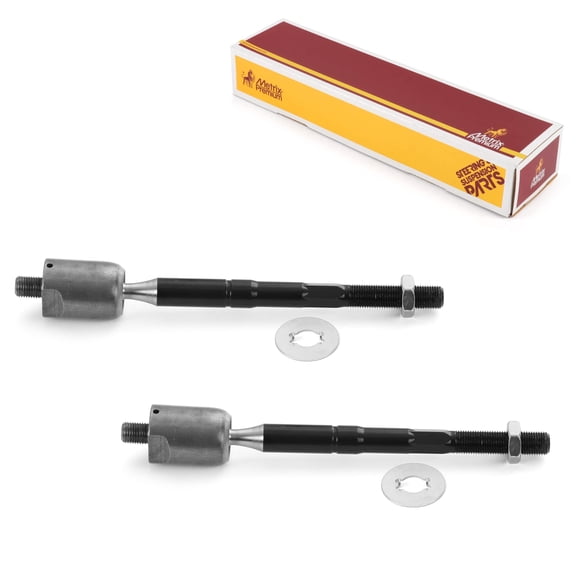 Metrix Premium Chassis Parts-2 PC Front Inner Tie Rod End Kit Fits 07-12 Lexus ES350,07-11 Toyota Camry,05-12 Toyota Avalon,Replacement EV800085