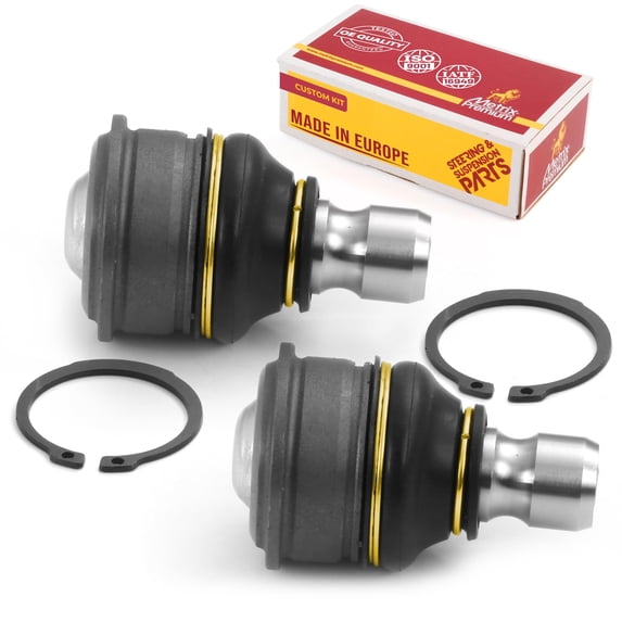 Metrix Premium Chassis Parts - 2 PC Front Lower Ball Joint Kit Fits 12 Nissan Versa, 11-17 Juke, 11-12 Leaf, 09-14 Cube, 07-12 Sentra, 07-18 Tiida, 07-11 Versa, Replacement K500223