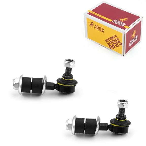 Metrix Premium Chassis Parts - 2 PC Front Sway Bar Stabilizer End Link Kit Fits 02-06 Suzuki XL-7, 99-05 Grand Vitara, 96-98 X-90, 94-97 Pontiac Sunrunner, 93-02 Mercury Villager K9543
