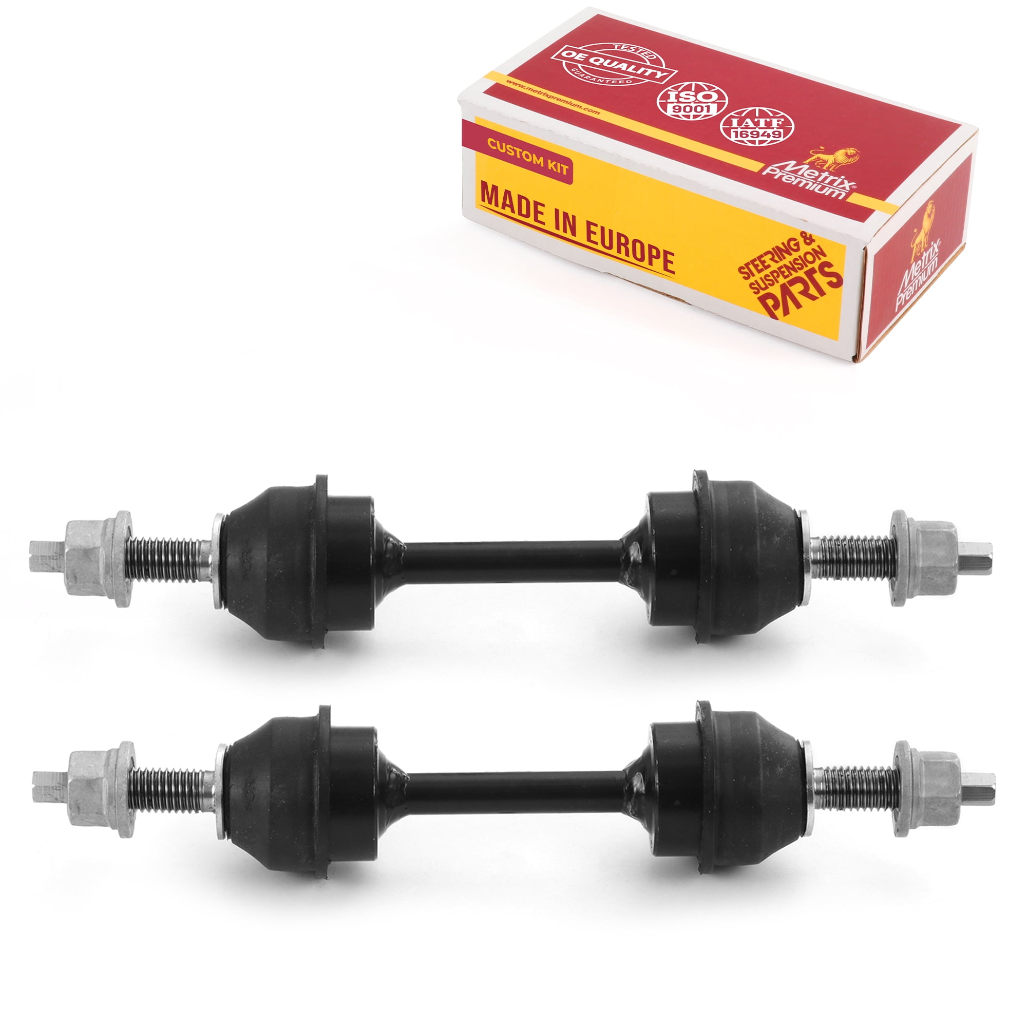 Metrix Premium Chassis Parts - 2 PC Front Sway Bar Stabilizer End Link Kit Fits 17-20 Ford F-150 4WD, 17-22 F-250 Super Duty RWD, F-350 Super Duty RWD, Replacement K750362