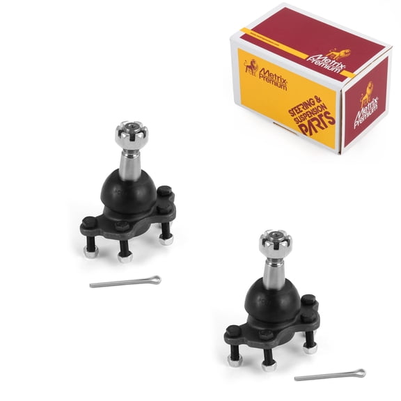 Metrix Premium Chassis Parts - 2 PC Front Upper Ball Joint Kit Fits 01-02 Chevrolet G30 (Mexico), 97-00 Cargo Van, 96-02 Express 2500, Express 3500, 92-99 GMC C2500 Suburban, K6344