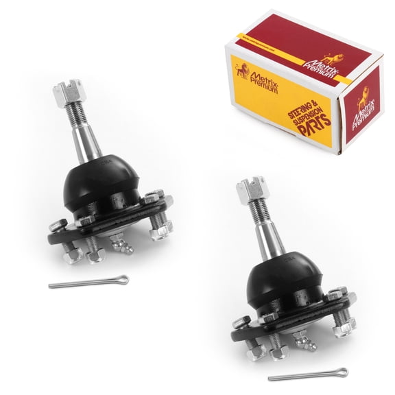 Metrix Premium Chassis Parts - 2 PC Front Upper Ball Joint Kit Fits 89-91 Chevrolet R1500 Suburban, 87-88 R10 Suburban, 87-91 Chevrolet Suburban (Mexico), 79-80 GMC P1500, 75 C15, K6136