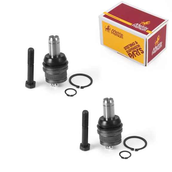 Metrix Premium Chassis Parts - 2 PC Front Upper Ball Joint Kit Fits 93-94 Ford Explorer 4WD, 93-97 Ranger 4WD, 93 Mazda Navajo 4WD, 94-97 B3000 4WD, 95-96 B2300 4WD, Replacement K8676