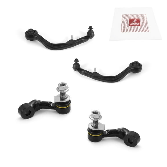 Metrix Premium Chassis Parts - 4 PC Front L/R Lower Control Arm & Front L/R Sway Bar Stabilizer End Link Kit Fits 04-06 Infiniti G35 AWD, Replacement 524245, RK621341, K750140, K750141