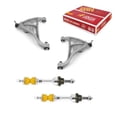 thumbnail image 1 of Metrix Premium Chassis Parts - 4 PC Front L/R Lower Control Arm & Front L/R Sway Bar Stabilizer End Link Kit Fits 05-08 Ford F-150 RWD, 05-08 Lobo, 06-08 Lincoln Mark LT RWD, RK80404, RK80402, K80337, 1 of 7