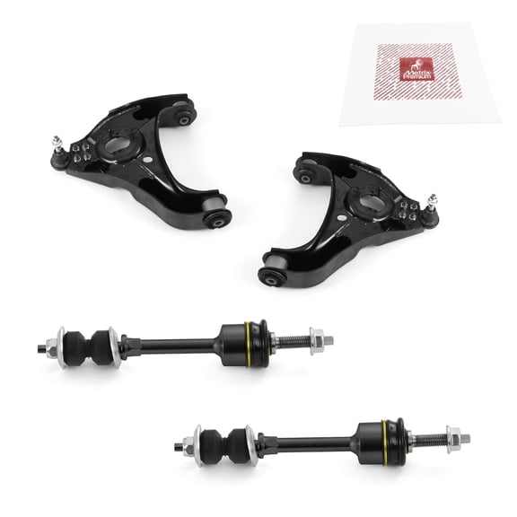 Metrix Premium Chassis Parts - 4 PC Front L/R Lower Control Arm & Front L/R Sway Bar Stabilizer End Link Kit Fits 11-12 Ram 1500 RWD, 06-10 Dodge Ram 1500 RWD, RK621606 RK621605, K7400