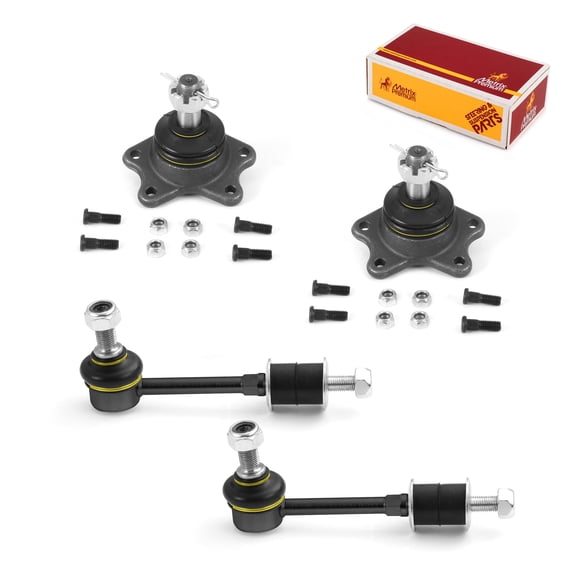 Metrix Premium Chassis Parts-4 PC Front L/R Sway Bar Stabilizer End Link & Front Upper L/R Ball Joint Kit Fits 90-95 Toyota 4Runner,Replacement K80565,K9482
