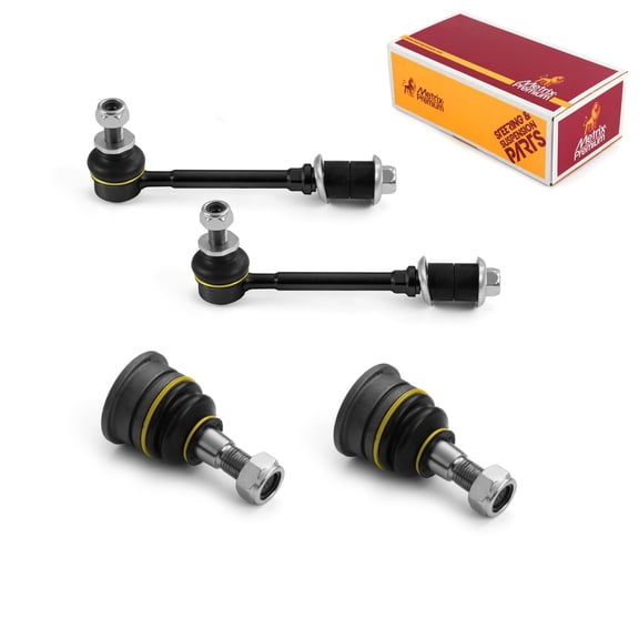 Metrix Premium Chassis Parts-4 PC Front L/R Sway Bar Stabilizer End Link & Front Upper L/R Ball Joint Kit Fits 96-02 Toyota 4Runner,Replacement K90681,K90255