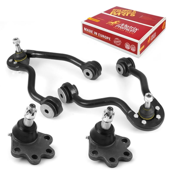 Metrix Premium Chassis Parts - 4 PC Front L/R Upper Control Arm & Front Lower L/R Ball Joint Kit Fits 90-05 Chevrolet Astro AWD, 92-95 GMC Yukon, 88-95 K1500, RK620720 RK620719 K6291