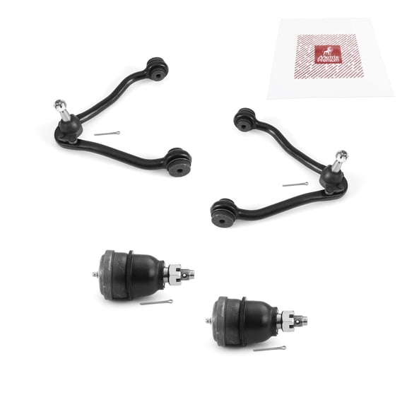 Metrix Premium Chassis Parts - 4 PC Front L/R Upper Control Arm & Front Lower L/R Ball Joint Kit Fits 96-02 Chevrolet Express 2500, Express 3500, 88-00 GMC C2500, C3500, RK621233 RK621234 K6445