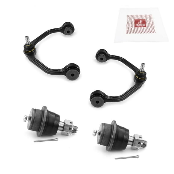 Metrix Premium Chassis Parts - 4 PC Front L/R Upper Control Arm & Front Lower L/R Ball Joint Kit Fits 98-11 Ford Ranger RWD, 03-05 Mazda B3000 RWD, 98-01 B2500, 98-00 B4000 RWD 520-237 520-238 K8695T