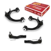 Metrix Premium Chassis Parts - 4 PC Front L/R Upper Control Arm & L/R Outer Tie Rod End Kit Fits 03-07 Lexus LX470, 03-07 Toyota Land Cruiser, RK621227, RK621228, ES800452, ES800451, Made in Europe