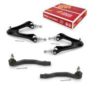 Metrix Premium Chassis Parts - 4 PC Front L/R Upper Control Arm & L/R Outer Tie Rod End Kit Fits 97-99 Acura CL, 96-99 Isuzu Oasis, 95-98 Honda Odyssey, 94-97 Accord, RK90447 RK90446 ES3392R ES3391R