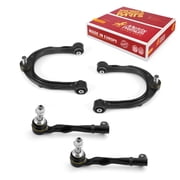 Metrix Premium Chassis Parts - 4 PC Front L/R Upper Control Arm & Outer Tie Rod End Kit Fits 20-22 BMW 745e xDrive, 745Le xDrive, 18-19 640i xDrive Gran Turismo 527127 TO14301 TO14302, Made in Europe