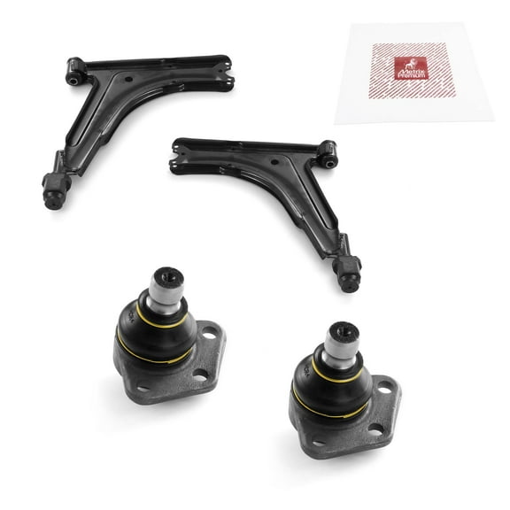 Metrix Premium Chassis Parts - 4 PC Front Lower Control Arm & Ball Joint Kit Fits 85-93 Volkswagen Cabriolet, 80-84 Jetta, 80-84 Rabbit Convertible, 83-85 Porsche 944, RK641988, K9061