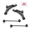 thumbnail image 1 of Metrix Premium Chassis Parts - 4 PC Front Lower Control Arm & Front Sway Bar Stabilizer End Link Kit Fits 07-09 Lexus RX350, 06-08 RX400h, 04-06 ES330, 04-08 Toyota Solara, 527-003, 527-004, K90344, 1 of 7