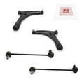 thumbnail image 1 of Metrix Premium Chassis Parts - 4 PC Front Lower Control Arm & Front Sway Bar Stabilizer End Link Kit Fits 07-12 Dodge Caliber, 07-17 Jeep Compass, Patriot, RK620066 RK620065 K750385, 1 of 7