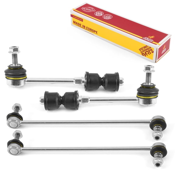 Metrix Premium Chassis Parts - 4 PC Front & Rear Stabilizer Bar Link Kit Fits 2015-2019 Lincoln MKC, 2013-2019 Ford Escape, Replacement K750554, K750743