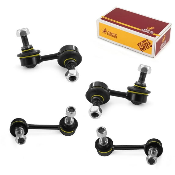 Metrix Premium Chassis Parts - 4 PC Front & Rear Sway Bar Stabilizer End Link Kit Fits 03-06 Honda Element, 07-10 Element 4WD, 07-10 Element FWD, 11 Element, K90455 K90454 K80466 K80465