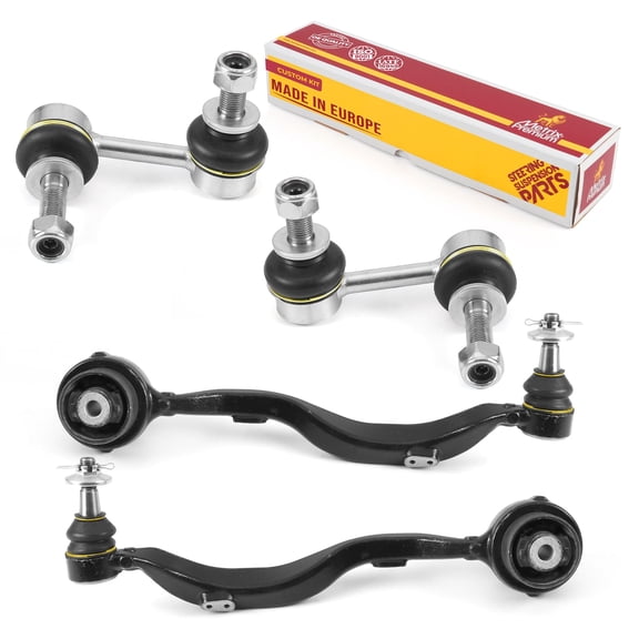 Metrix Premium Chassis Parts - 4 PC Front Sway Bar Stabilizer End Link & Front Lower Forward Control Arm Kit Fits 2009-2017 Lexus LS460 RWD, 2007-2008 LS460, K750172, K750171, RK622209, RK622207