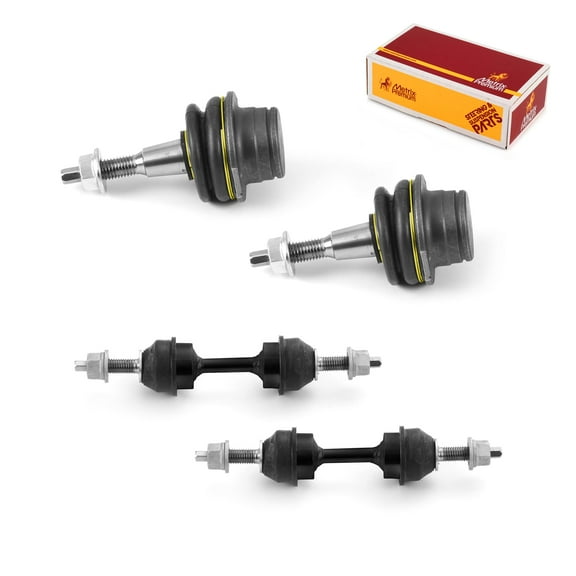 Metrix Premium Chassis Parts - 4 PC Front Sway Bar Stabilizer End Link & Front Upper Ball Joint Kit Fits 18-21 Ford Expedition, 15-20 Ford F-150, 18-21 Lincoln Navigator K750074 K500359