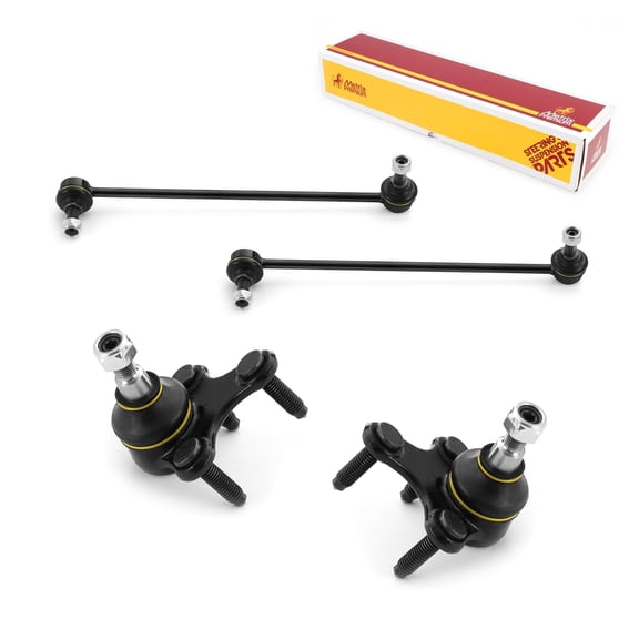 Metrix Premium Chassis Parts - 4 PC Front Sway Bar Stabilizer End Link & L/R Front Lower Ball Joint Kit Fits 06-13 Audi A3, 07-16 Volkswagen Eos, 09-17 Tiguan, K80478, K80662, K80663