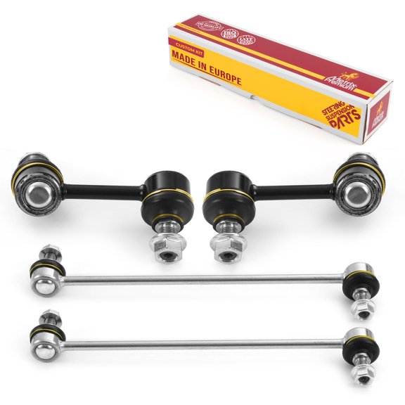 Metrix Premium Chassis Parts - 4 PC Front Sway Bar Stabilizer End Link & Rear Sway Bar Stabilizer End Link Kit Fits 2014-2015 Kia Sorento, 2013-2018 Hyundai Santa Fe AWD, K750665, K750664, K750659
