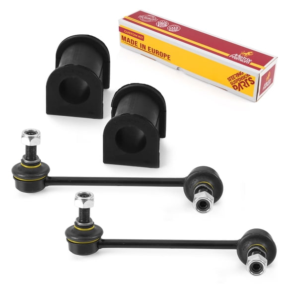 Metrix Premium Chassis Parts - 4 PC Front Sway Bar Stabilizer End Link & Stabilizer Bar Bushing Kit Fits 2007-2009 Ford Fusion AWD, 2007-2009 Lincoln MKZ AWD, K80251, K80250, K200296
