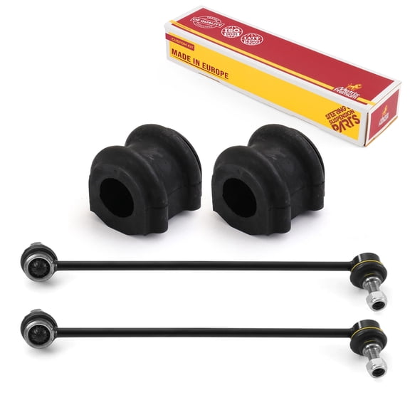 Metrix Premium Chassis Parts - 4 PC Front Sway Bar Stabilizer End Link & Stabilizer Bar Bushing Kit Fits 2011-2013 Kia Sorento, 2007-2012 Hyundai Santa Fe, K750204, K750205, K200280