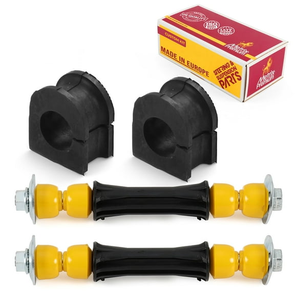 Metrix Premium Chassis Parts - 4 PC Front Sway Bar Stabilizer End Link & Stabilizer Bar Bushing Kit GDX Fits 07-20 Cadillac Escalade, 07-13 Chevrolet Avalanche, 07-20 GMC Yukon, K700538 K200222