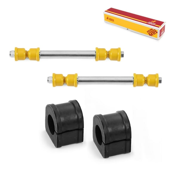 Metrix Premium Chassis Parts - 4 PC Front Sway Bar Stabilizer End Link & Stabilizer Bar Bushing Kit GDX Fits 80-84 Buick Electra, 76-81 Chevrolet Camaro, 73 Pontiac GTO, K700532, K5248