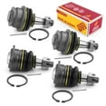 thumbnail image 1 of Metrix Premium Chassis Parts - 4 PC Front Upper & Front Lower Ball Joint Kit Fits 2005-2022 Toyota Tacoma, Replacement K80827, K80811, 1 of 9