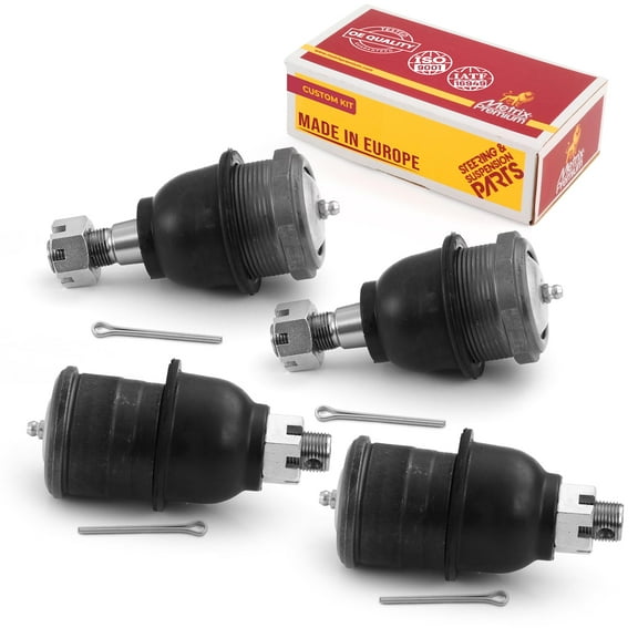 Metrix Premium Chassis Parts - 4 PC Front Upper & Front Lower Ball Joint Kit Fits 72-74 Dodge B300 Van, 72-74 D200 Pickup, 75-78 B300, 75-78 Plymouth PB300, Replacement K7025, K7082