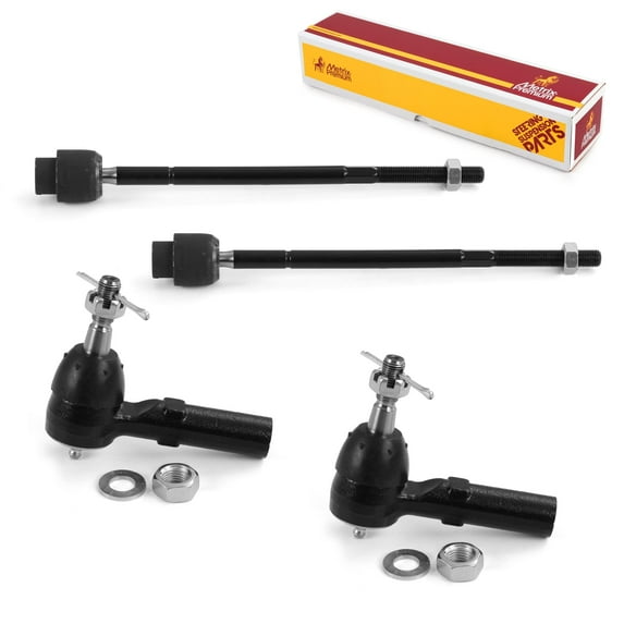 Metrix Premium Chassis Parts - 4 PC Inner & Outer Tie Rod End Kit Fits 01-05 Buick Park Avenue, 00-05 LeSabre, 97-99 Cadillac DeVille, 00-05 Pontiac Bonneville, EV195, ES3452