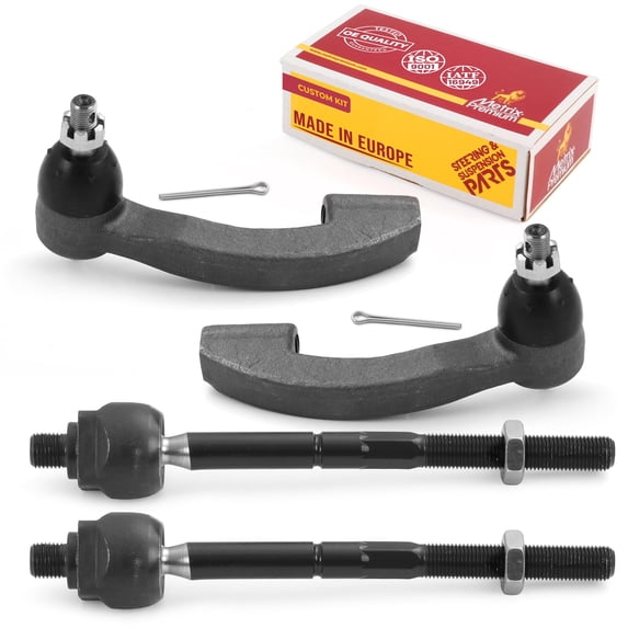 Metrix Premium Chassis Parts - 4 PC Inner & Outer Tie Rod End Kit Fits 01-06 Chrysler Sebring, 95-00 Cirrus, 95-06 Dodge Stratus, 96-00 Plymouth Breeze, EV323, ES3358R/ES80360, ES3359R