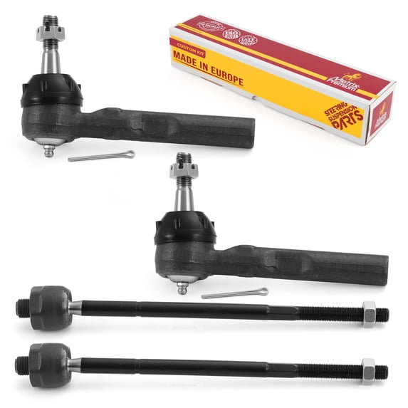 Metrix Premium Chassis Parts - 4 PC Inner & Outer Tie Rod End Kit Fits 05-07 Buick Terraza, 02-07 Rendezvous, 05-09 Chevrolet Uplander, Pontiac Montana, 05-07 Saturn Relay, EV260 ES3455