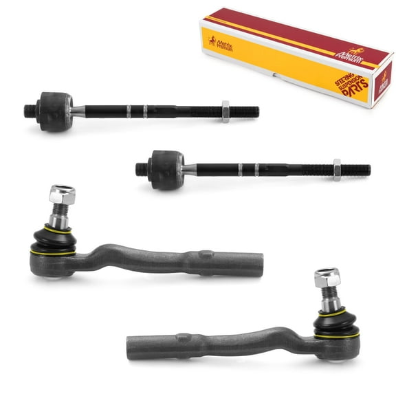 Metrix Premium Chassis Parts - 4 PC Inner & Outer Tie Rod End Kit Fits 08-09 Mercedes-Benz E280 (Mexico), 07-09 CLS350 (Mexico), 03-06 E55 AMG, EV80975, ES800386, ES800387