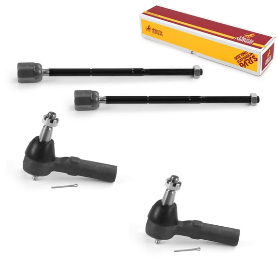 Metrix Premium Chassis Parts - 4 PC Inner & Outer Tie Rod End Kit Fits 1996-2007 Ford Taurus, 1996-2002 Ford Sable (Mexico), 1996-2005 Mercury Sable, Replacement EV398, ES3349RL