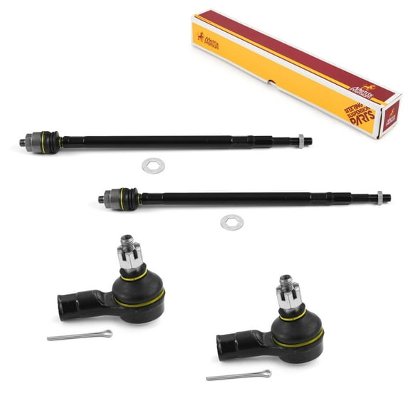 Metrix Premium Chassis Parts-4 PC Inner & Outer Tie Rod End Kit Fits 01-05 Acura EL,01-05 Honda Civic,02-05 Honda Civic,Replacement EV469,ES3581