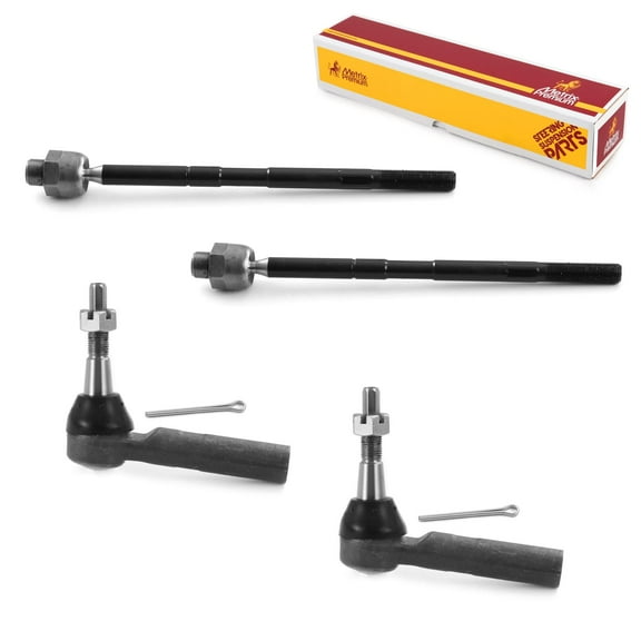 Metrix Premium Chassis Parts - 4 PC Inner & Outer Tie Rod End Kit Fits 2002-2005 Dodge Ram 1500 4WD,02-05 Dodge Ram 1500 RWD,Replacement EV407,ES3538