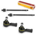 thumbnail image 1 of Metrix Premium Chassis Parts - 4 PC Inner & Outer Tie Rod End Kit Fits 92-94 Plymouth Laser, 91 Eagle 2000 GTX, 90-94 Talon, 89 Dodge 2000 GTX, 89-93 Mitsubishi Galant, EV236 ES2347RL, 1 of 7
