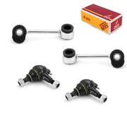 Metrix Premium Chassis Parts - 4 PC L/R Front Sway Bar Stabilizer End Link & L/R Front Lower Ball Joint Kit Fits 00-02 Mercedes-Benz E430 RWD, 99-02 E55 AMG, K80232, K80231, K9918