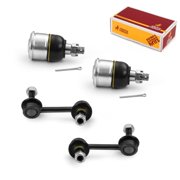 Metrix Premium Chassis Parts - 4 PC L/R Front Sway Bar Stabilizer End Link & L/R Front Lower Ball Joint Kit Fits 08-12 Honda Accord, 10-11 Accord Crosstour, 09-14 Acura TSX, K90456, K90457, K500289