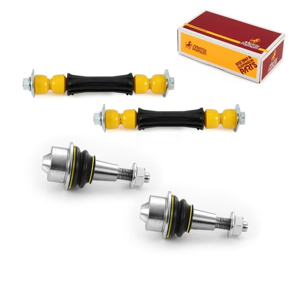 Metrix Premium Chassis Parts - 4 PC L/R Front Sway Bar Stabilizer End Link & L/R Front Lower Ball Joint Kit Fits 15-16 Cadillac Escalade, 15-16 Chevrolet Suburban, 15-16 GMC Yukon, K700538, K500245